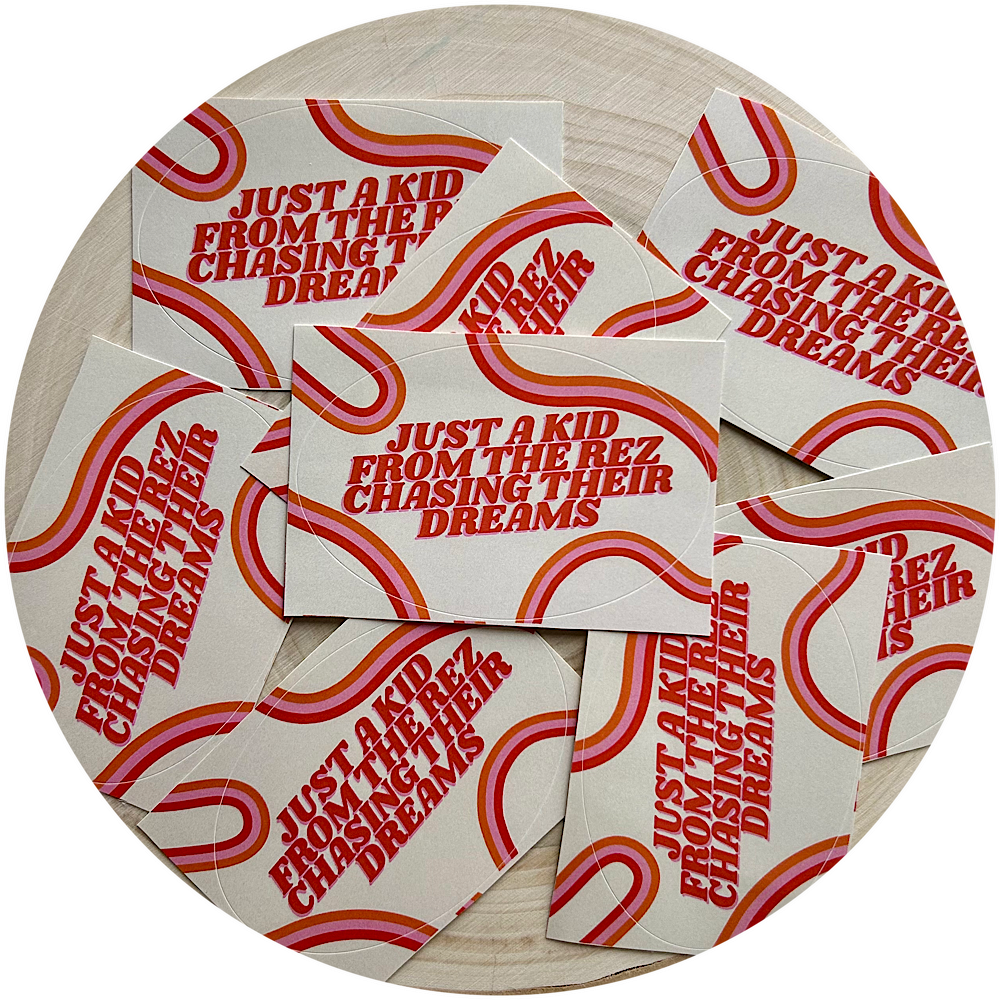 just a kid from the rez