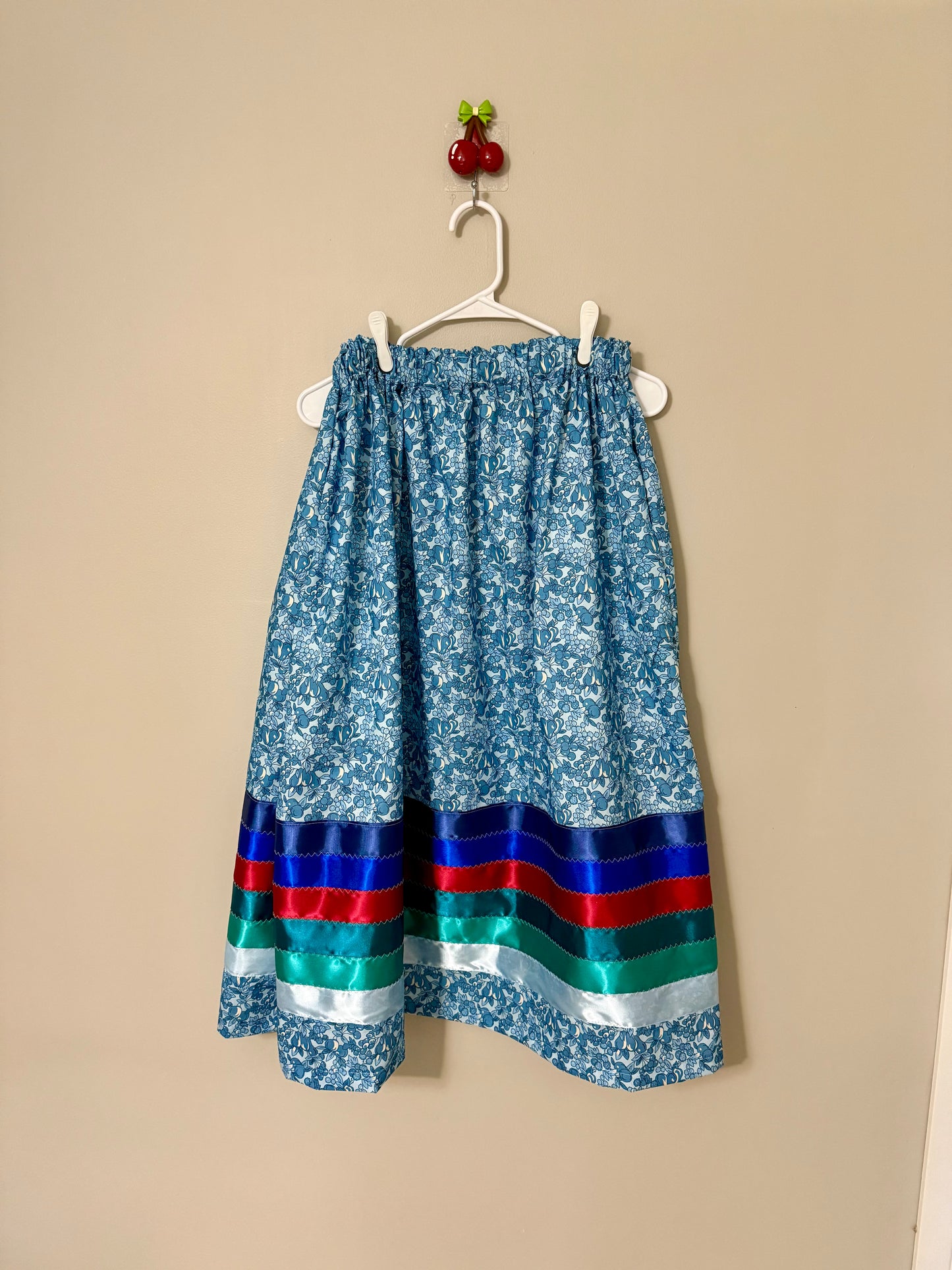 blueberry ribbon skirt