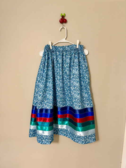 blueberry ribbon skirt