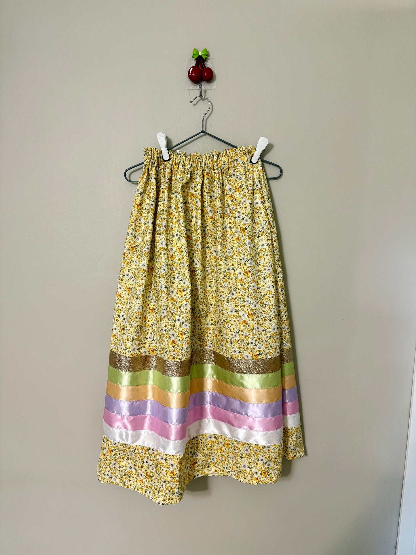 yellow ribbon skirt