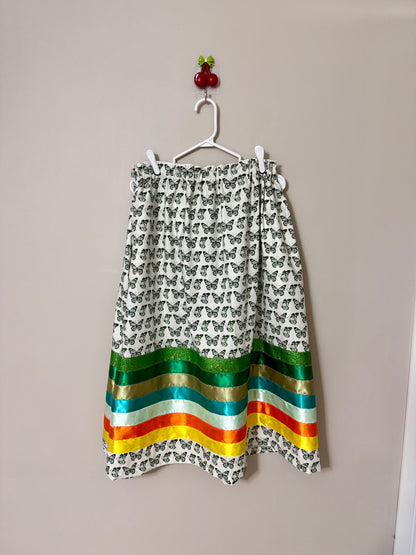 butterfly ribbon skirt