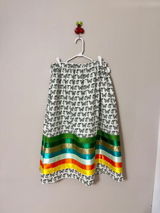 butterfly ribbon skirt