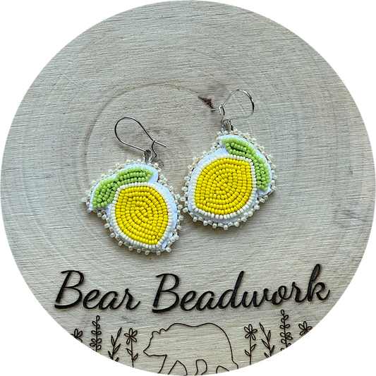 lemon earrings (style 2)