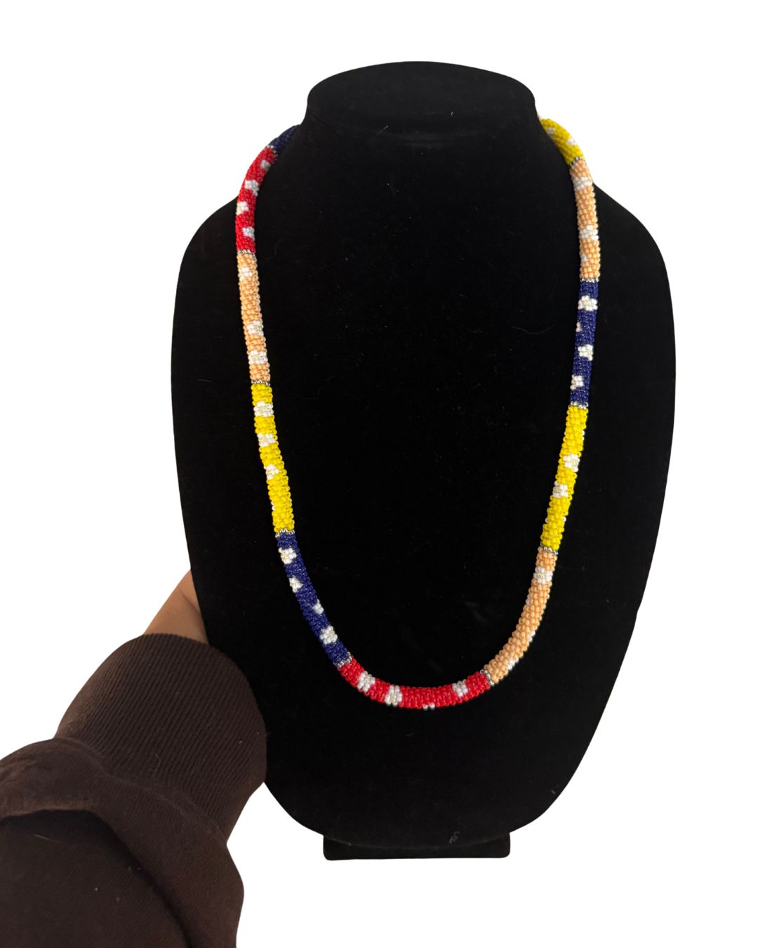beaded necklace