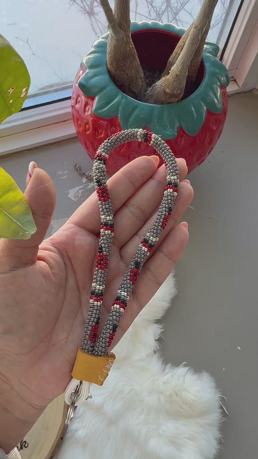 ladybug meadow wristlet